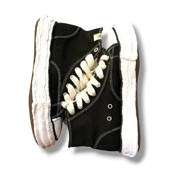 Maison Mihara Yasuhiro MMY Peterson 23 Canvas HighTop Sneakers ‘Black’ | 41(8US) main image 5
